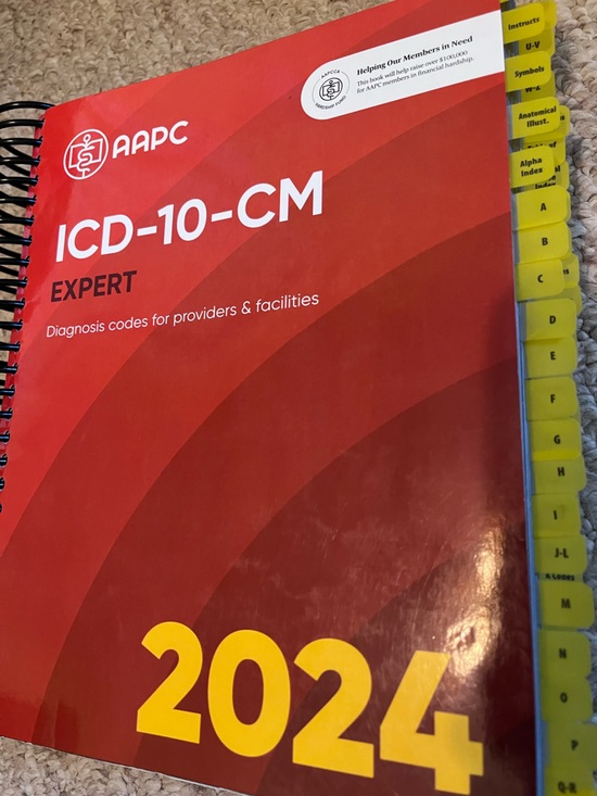 Other - ICD-10-CM Expert Spiral Book - Red Cover